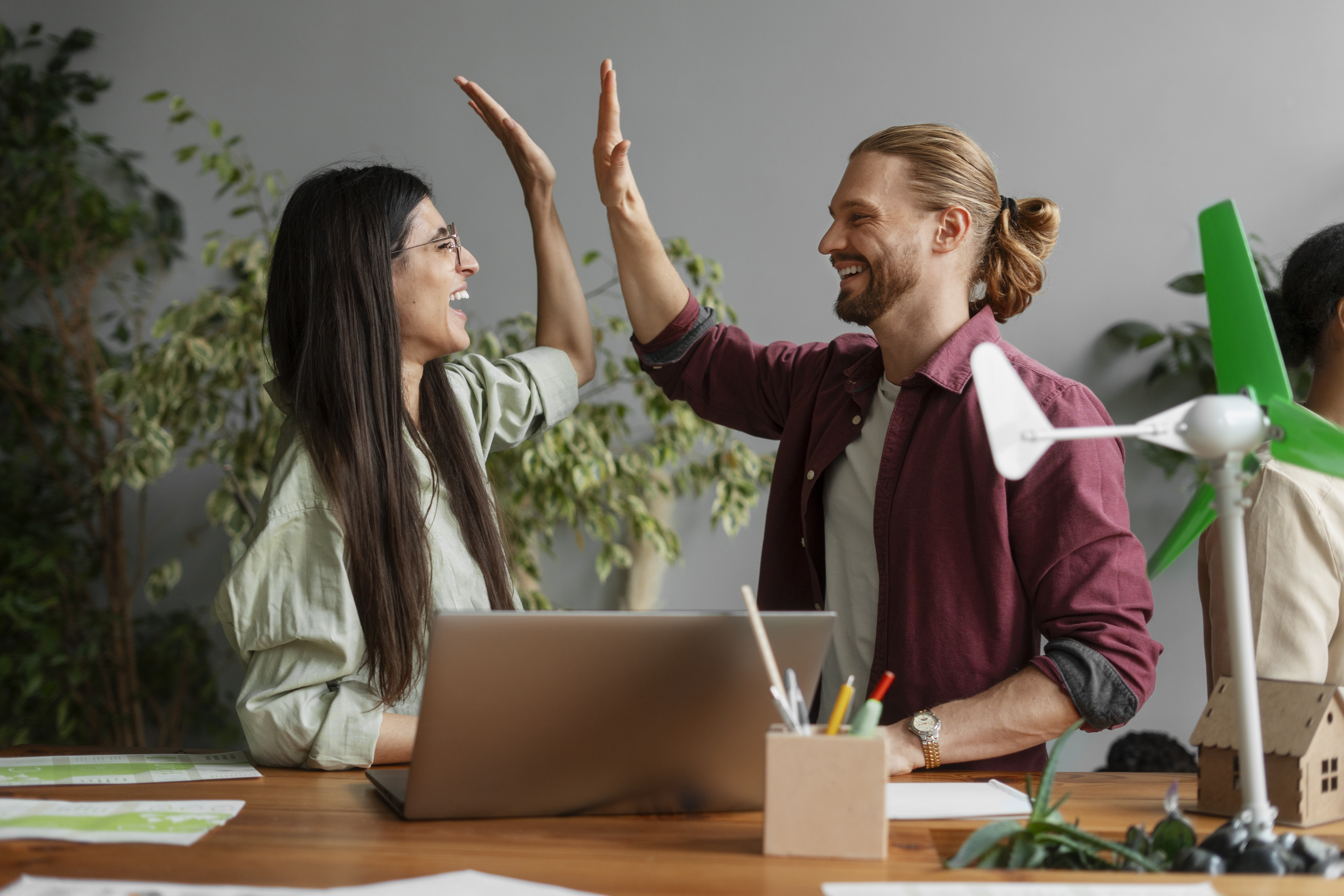 A boldog felhasználó